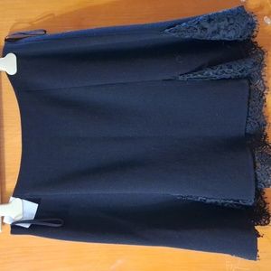 Oscar de la Renta black skirt